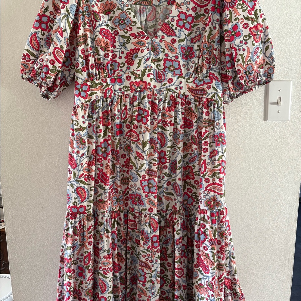 Boden Multicolor Floral Dress